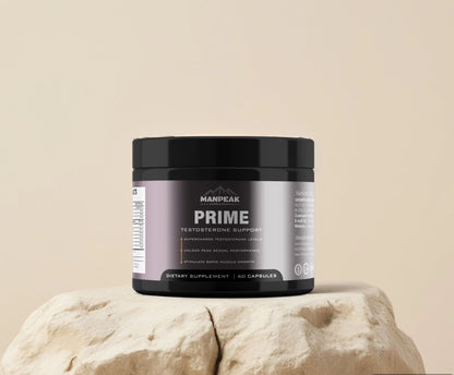 Prime Testosterone Support – Natural Blend with Shilajit, Ashwagandha, Zinc & More